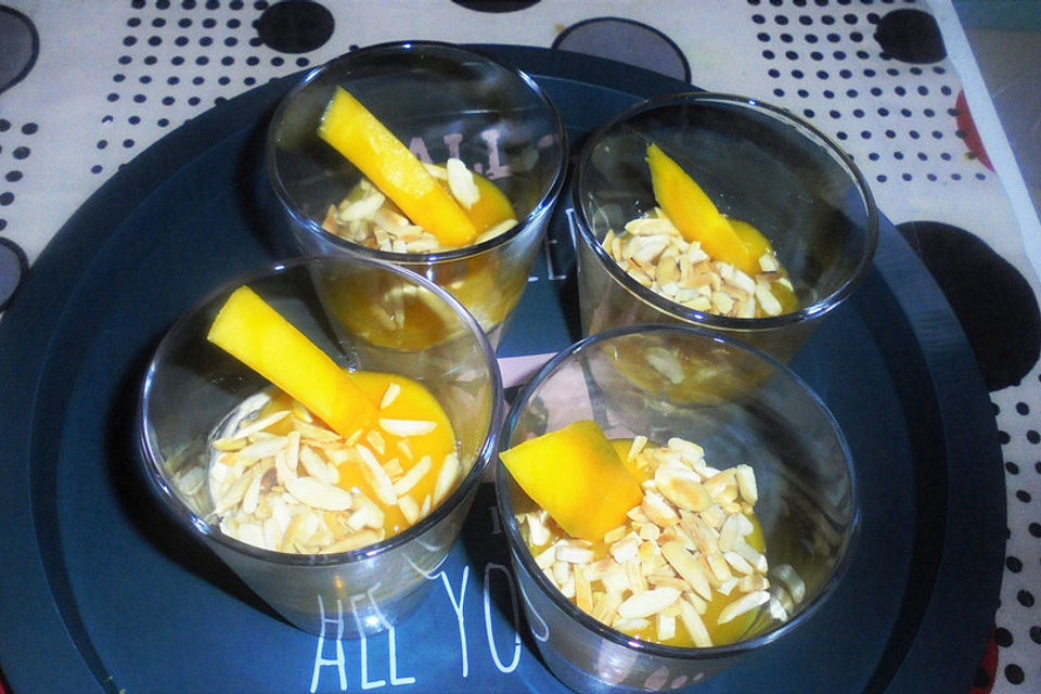 Mango - Dessert mit Mascarpone