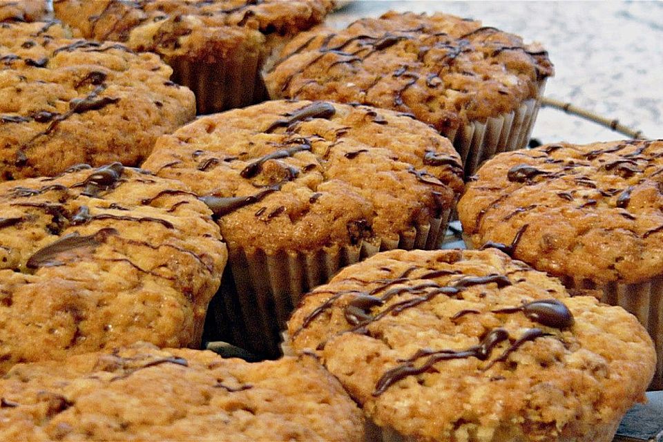 Crunchy Vanilla Ice Cream Muffins