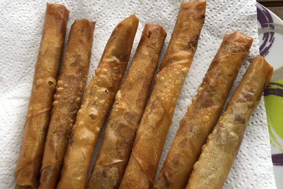 Zigarren - Börek mit leckerer Hackfleischfüllung