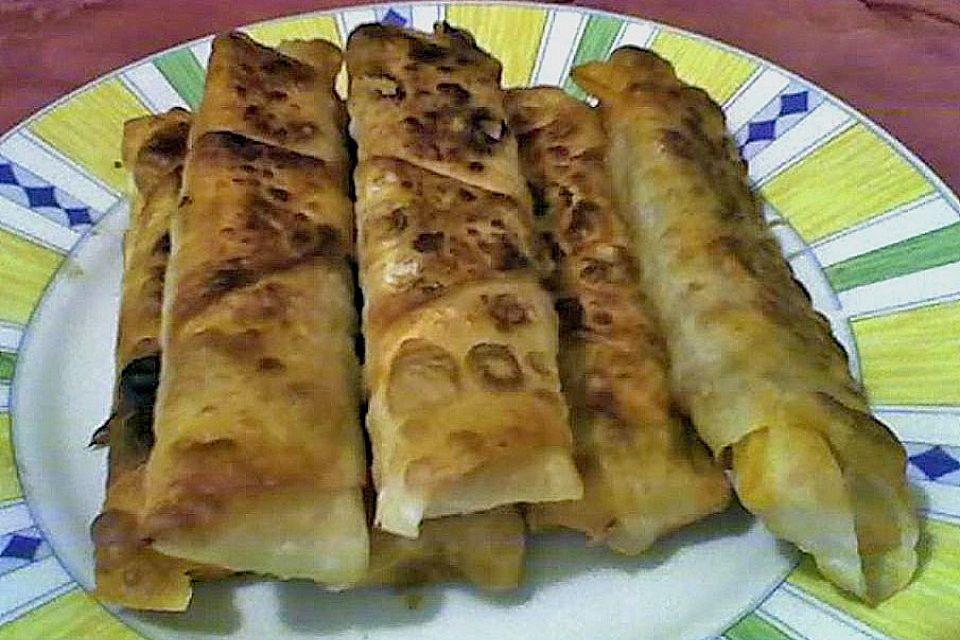 Zigarren - Börek mit leckerer Hackfleischfüllung