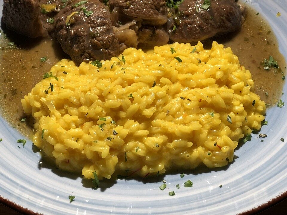 Risotto Alla Milanese Von Buessl Chefkoch