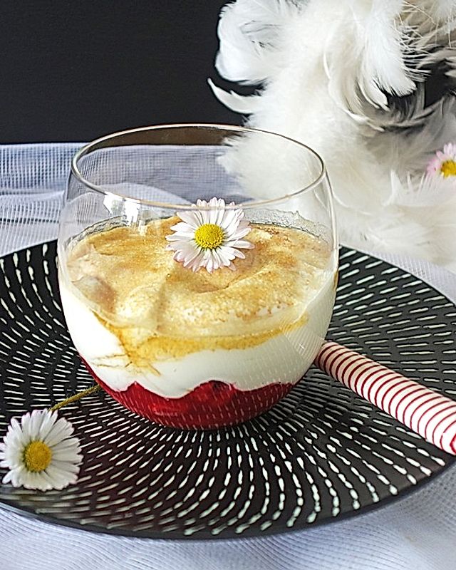 Himbeer - Sahne - Pudding