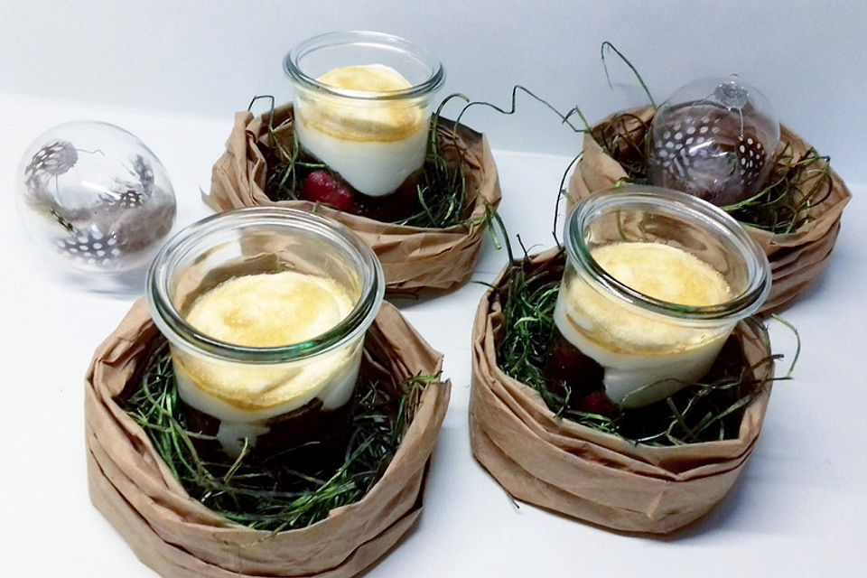 Himbeer - Sahne - Pudding