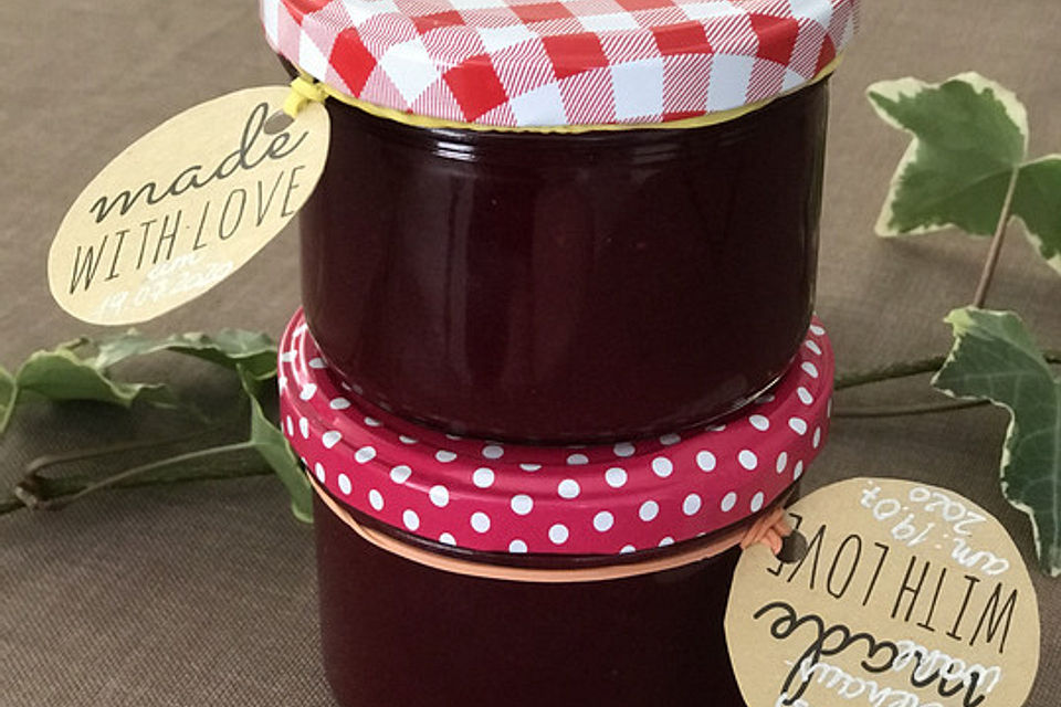 Würzige Johannisbeermarmelade