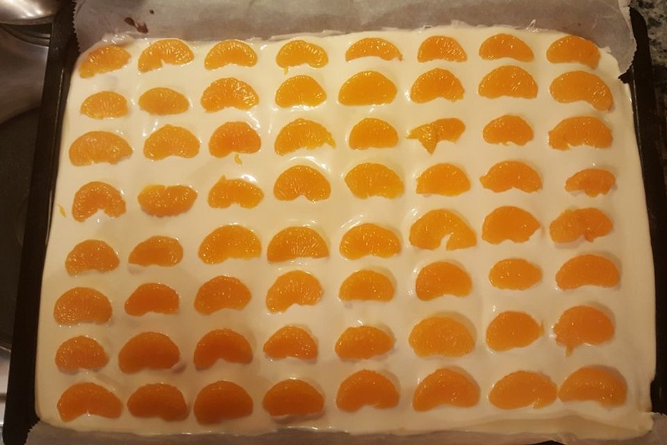 Fanta - Mandarinen - Kuchen