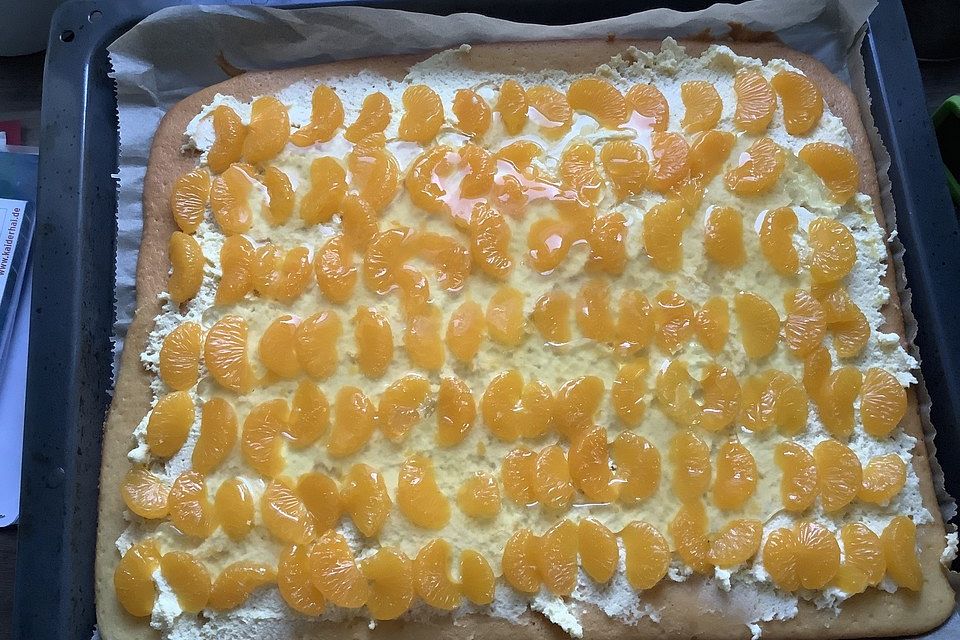 Fanta - Mandarinen - Kuchen