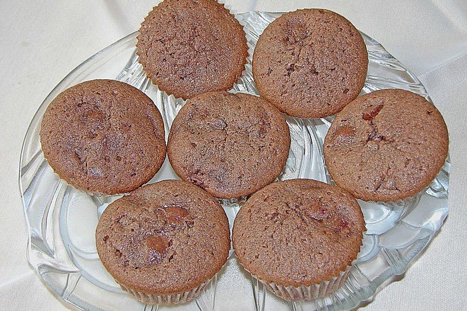 Saftige Kirschmuffins