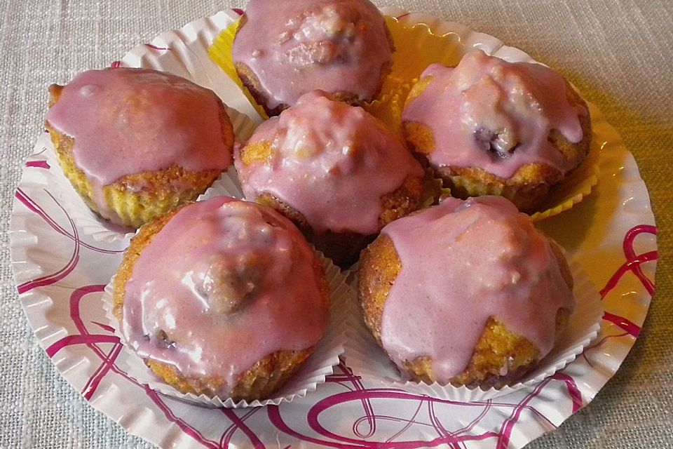 Saftige Kirschmuffins