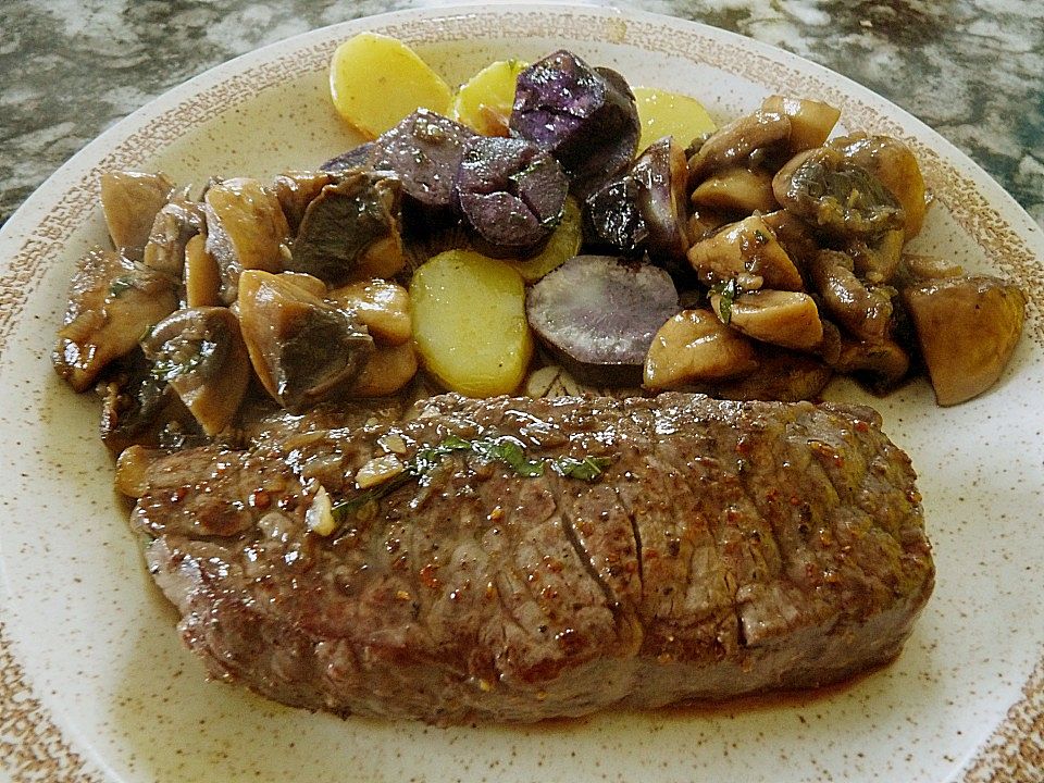 Bison Rezepte - Bison Pfeffersteak Von Stanze