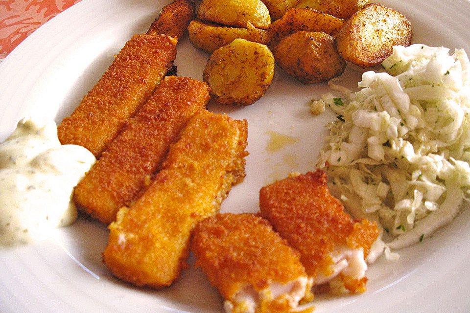 Fischstäbchen-Pfanne