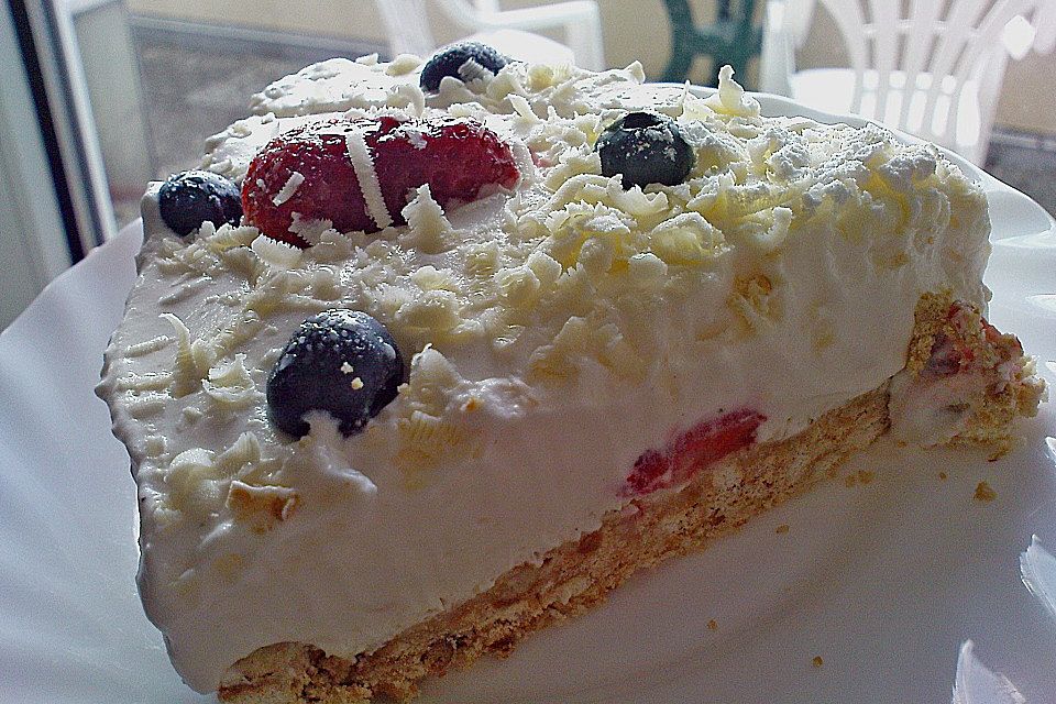 Quark - Erdbeertorte