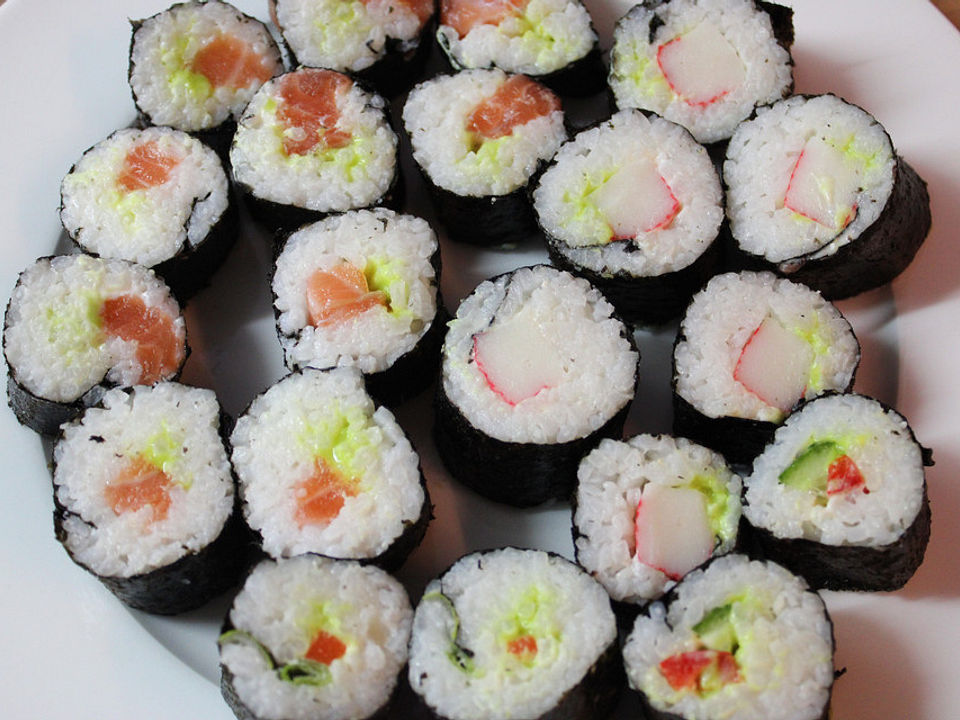 Leckere Maki - Sushi mit Surimi von Michal| Chefkoch