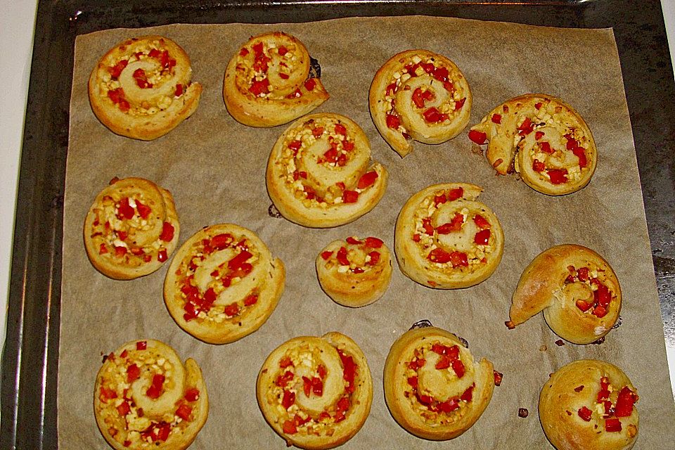 Paprika - Feta - Snacks