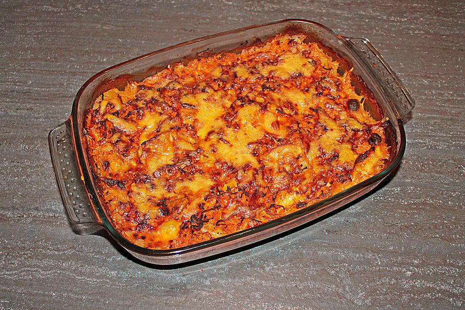 Kartoffel-Möhren-Gratin