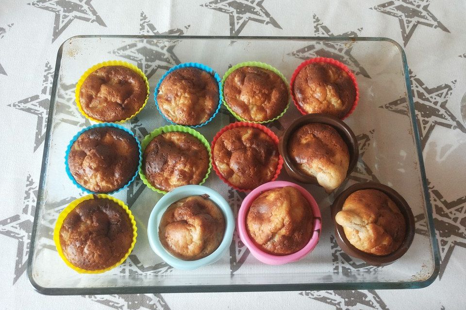 Muffins mit Fruchtjoghurt