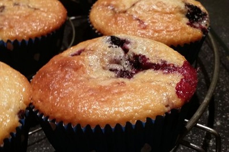 Muffins mit Fruchtjoghurt