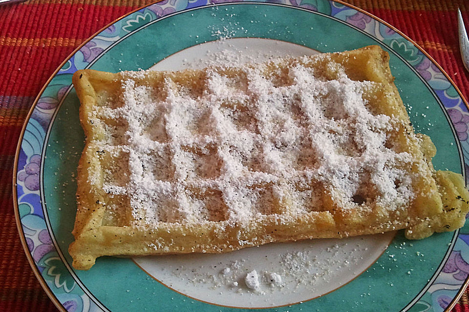 Stracciatella Waffeln