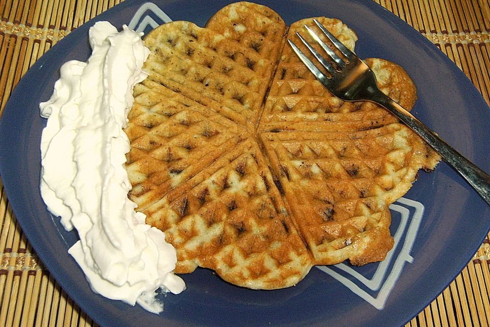 Stracciatella Waffeln