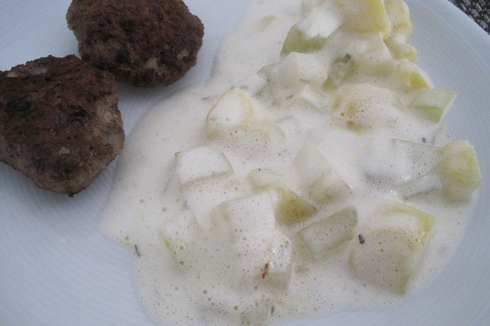 Cremige Kohlrabi - Kartoffeln