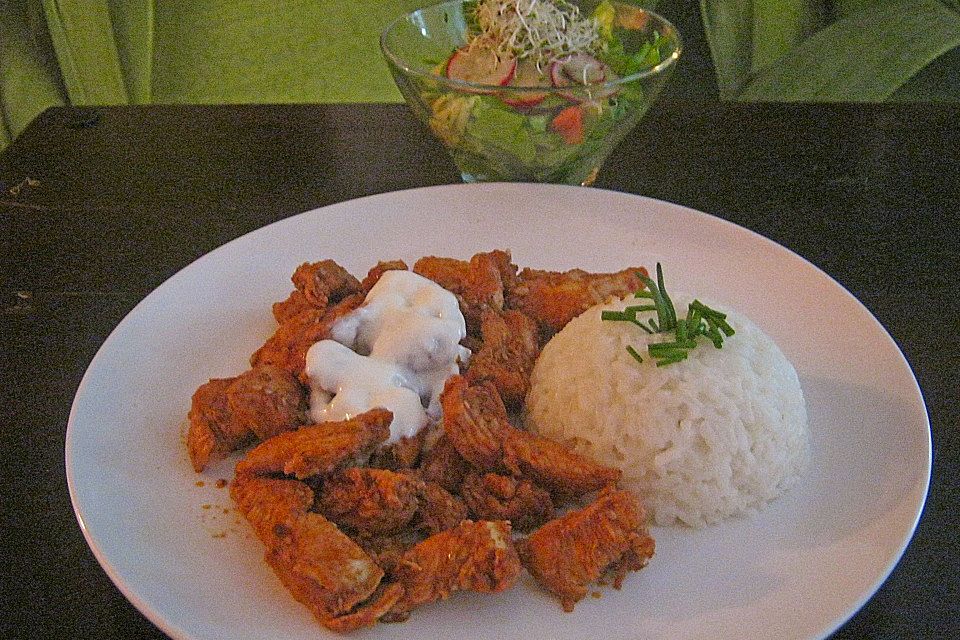 Alis Tandori Chicken (Hühnchen)