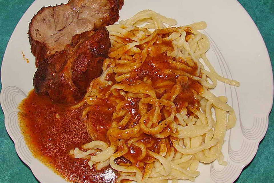 Bayrischer Schweinebraten