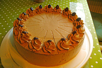 Einfache Mokka Creme Torte Von Ch2000 Chefkoch 
