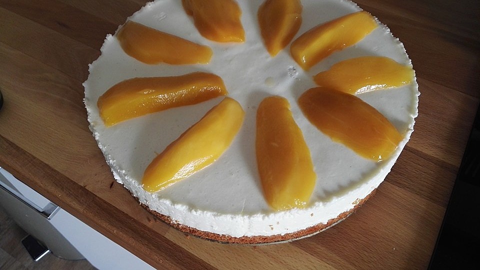 Panna Cotta Torte Mit Aprikosen Von Jeanny01 Chefkoch