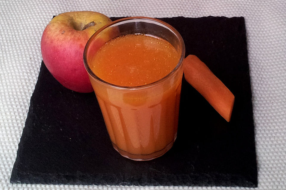 Apfel - Möhren - Drink