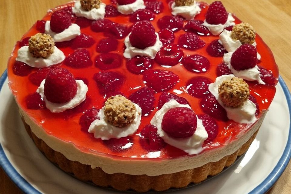 Philadelphia - Torte mit Himbeeren