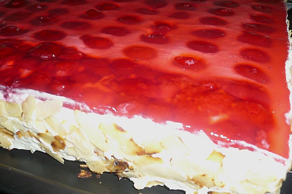 Philadelphia - Torte mit Himbeeren