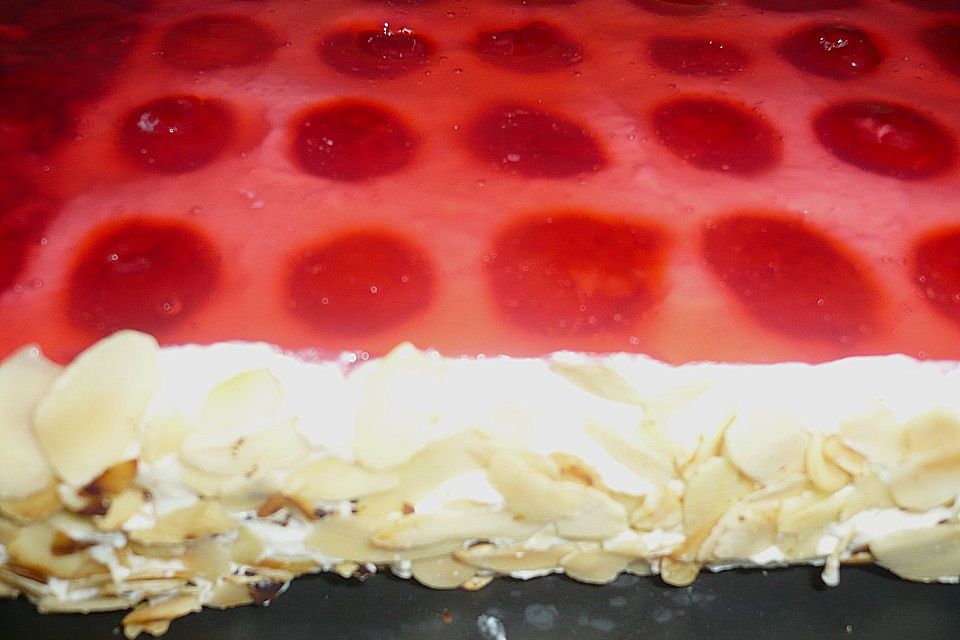 Philadelphia - Torte mit Himbeeren