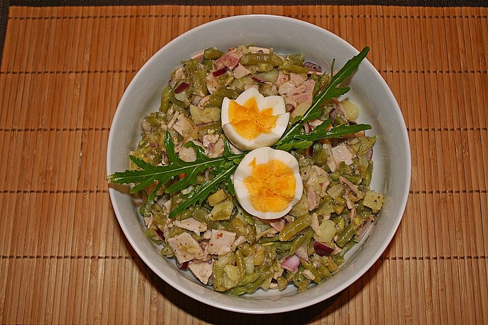 Französischer Bohnensalat