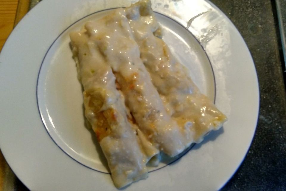 Cannelloni mit Hackfleischfüllung