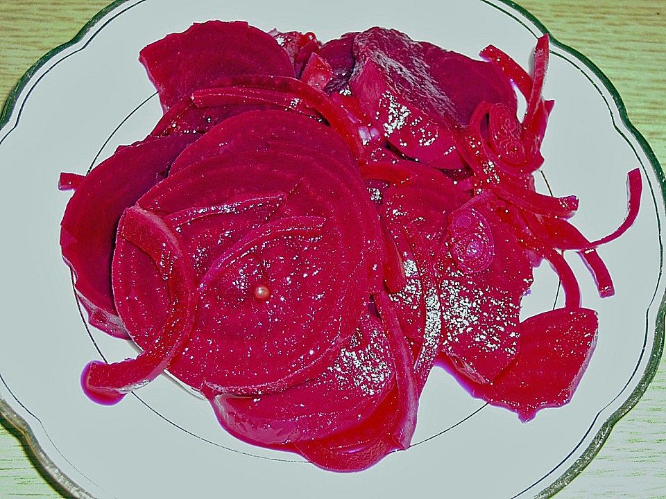 Rote Bete süß - sauer eingelegt von schmausimausi| Chefkoch
