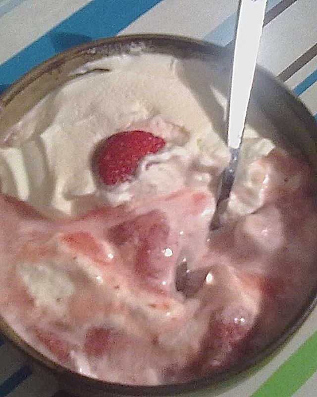 Schicht - Dessert mit Joghurt