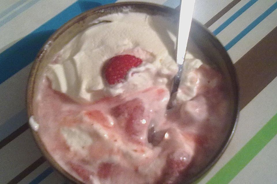 Schicht - Dessert mit Joghurt