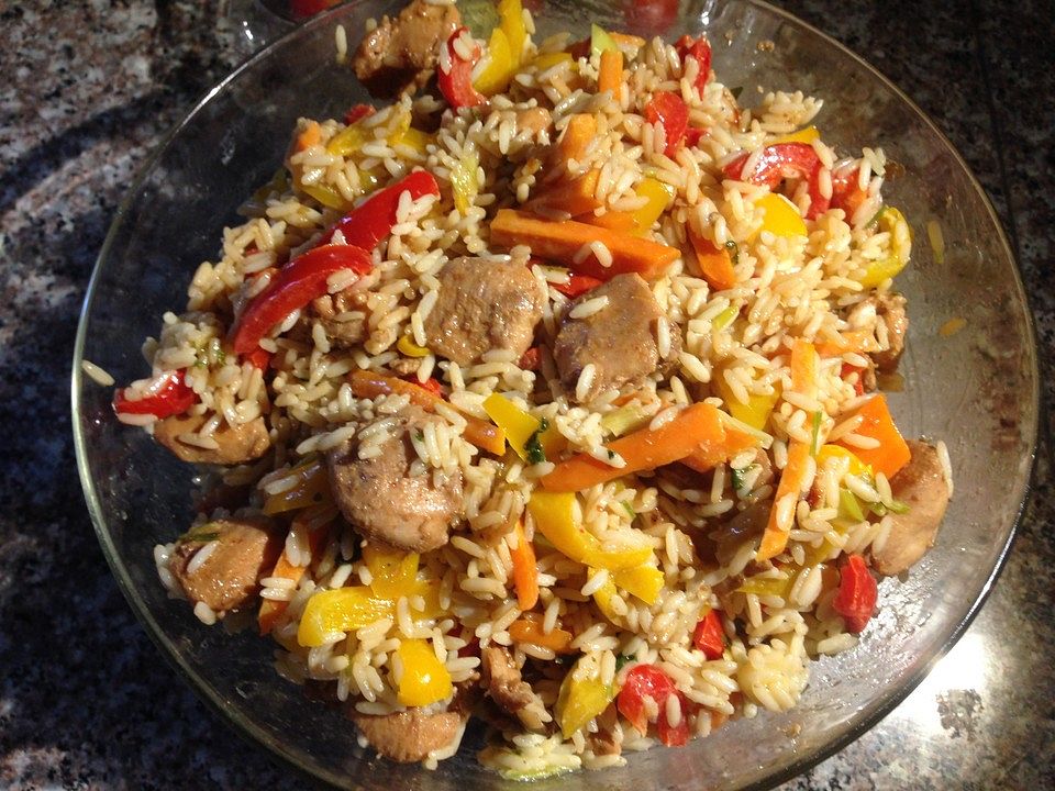 Asiatischer Reissalat von alina1st| Chefkoch