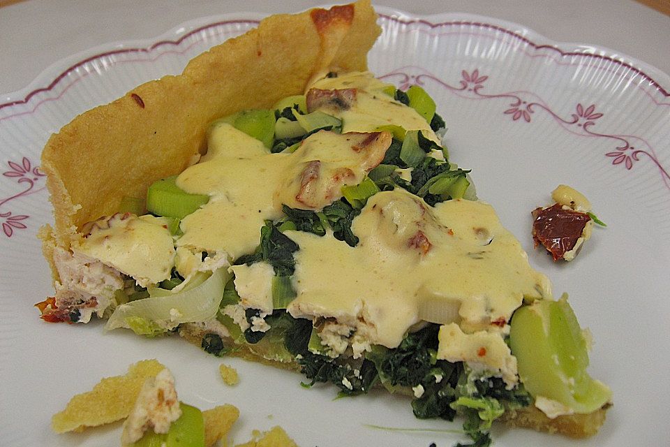 Tartelettes mit Ziegenfrischkäse (Schafskäse)