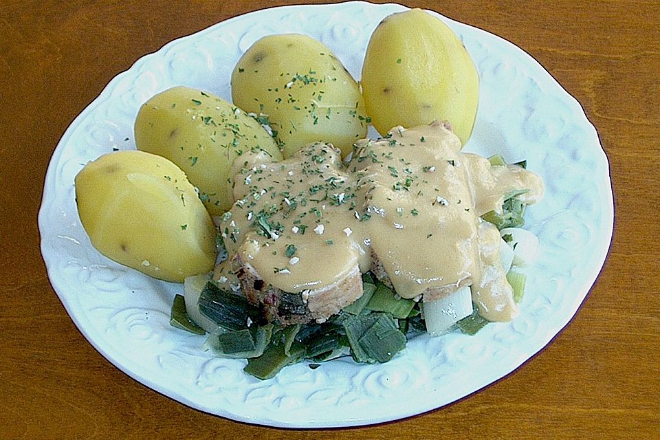 Gespickter Schnitzelbraten