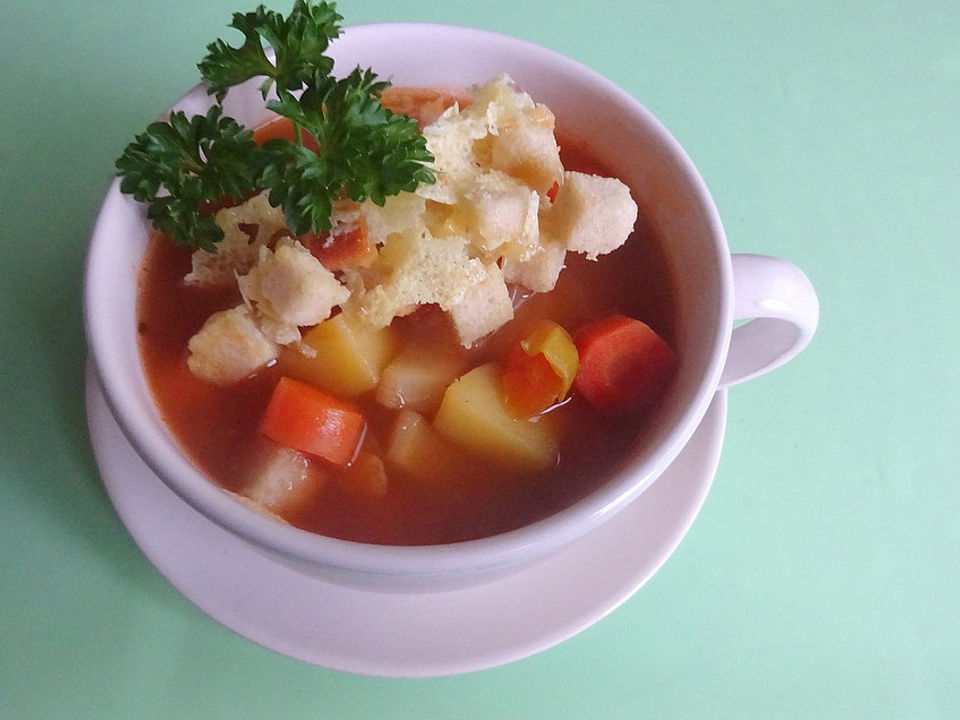 Schwäbische Wurzelgemüsesuppe von OrlandoFurioso| Chefkoch