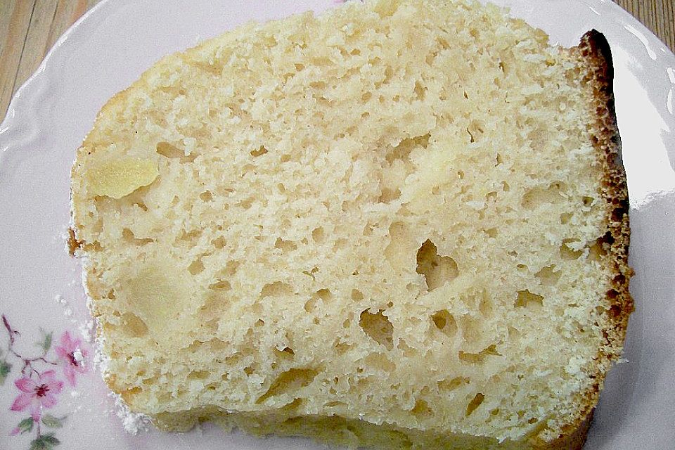 Buttermilch - Apfel - Guglhupf