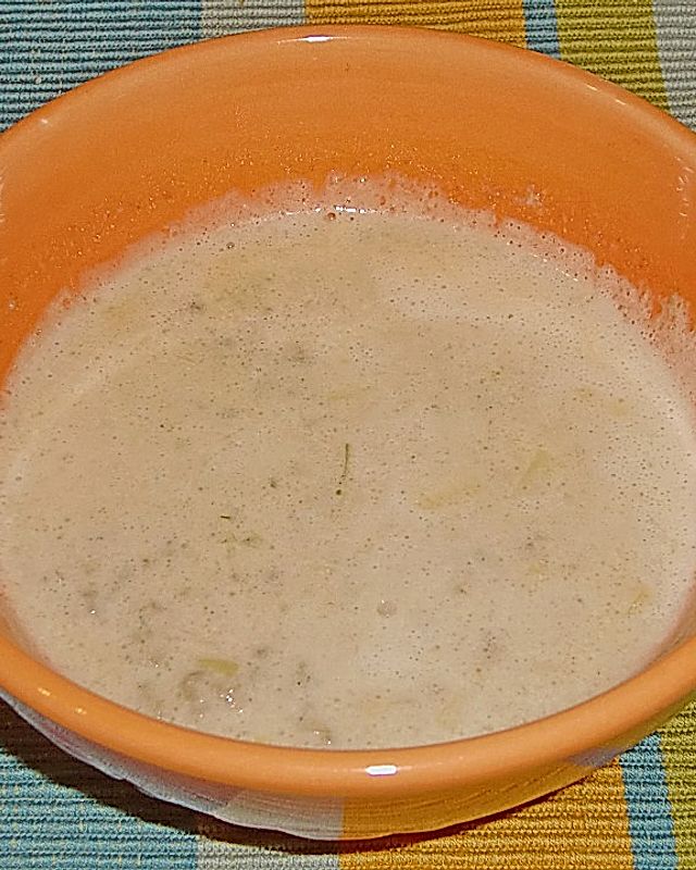 Lauch - Creme - Suppe
