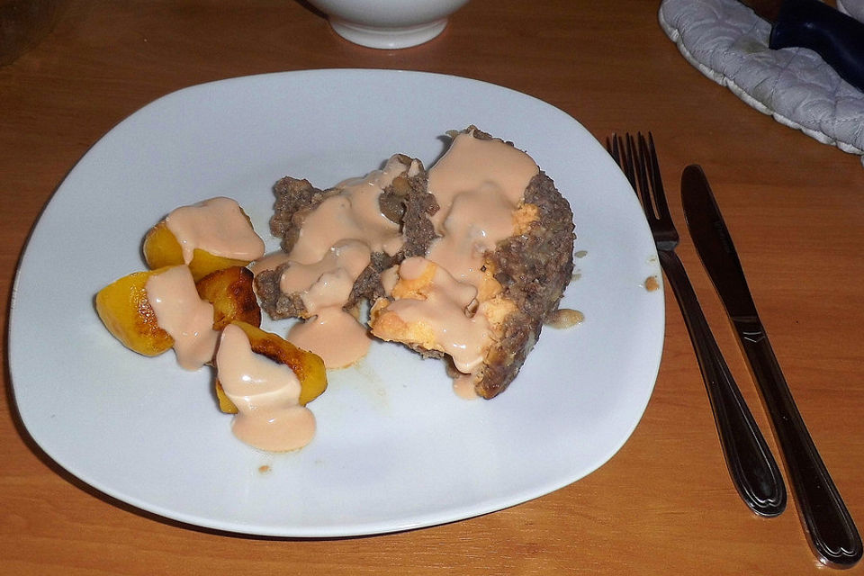 Gefüllter Hackbraten