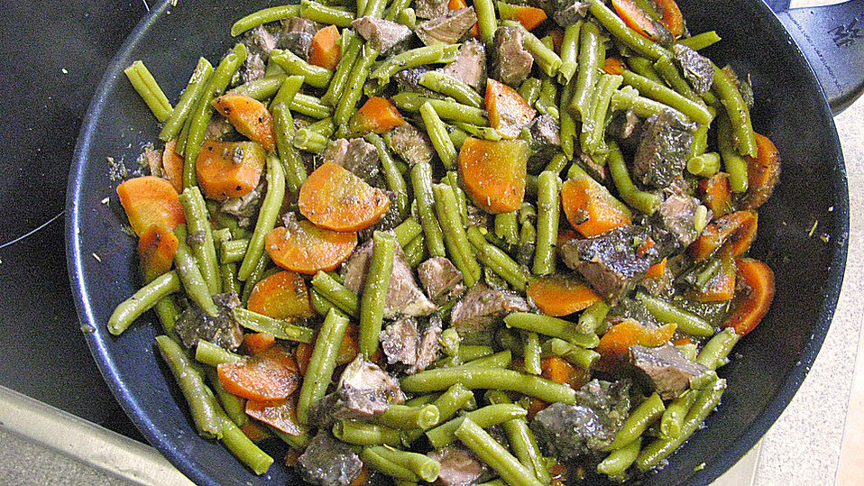 Hammelfleisch mit grünen Bohnen von gdaboss Hammelfleisch mit grünen Bohnen von gdaboss