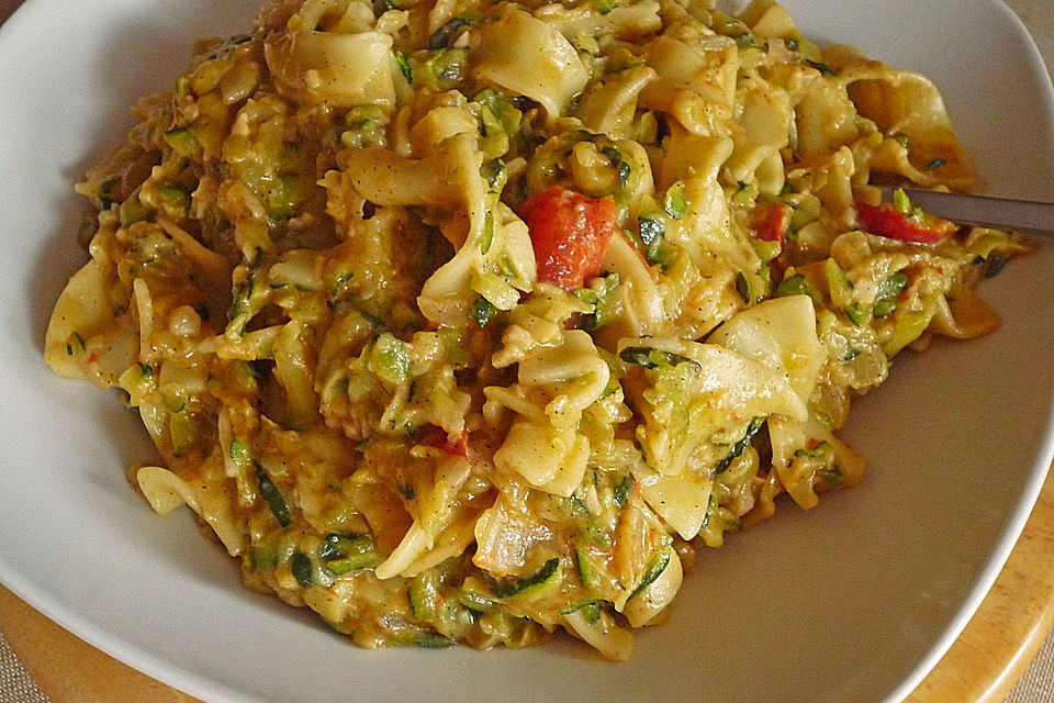 Pasta mit Zucchini