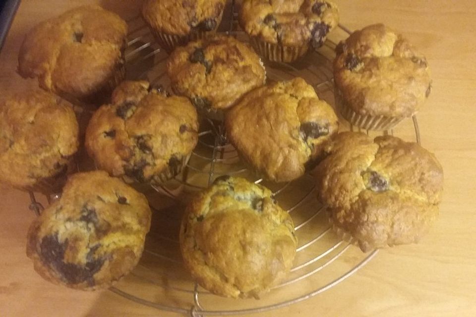 Mile high Blueberry Muffins