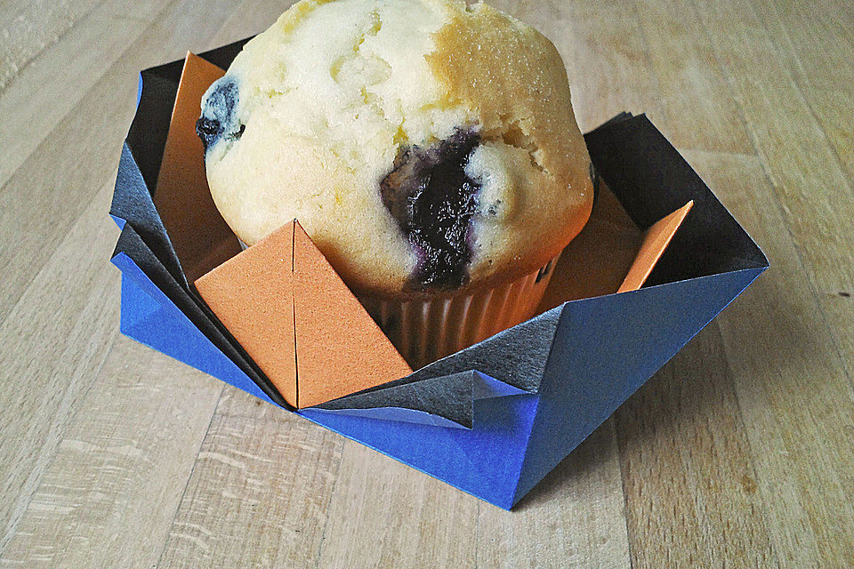 Mile high Blueberry Muffins