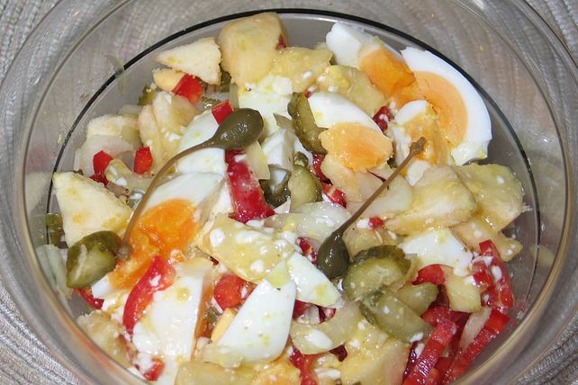 Bunter Eiersalat von graceblau| Chefkoch