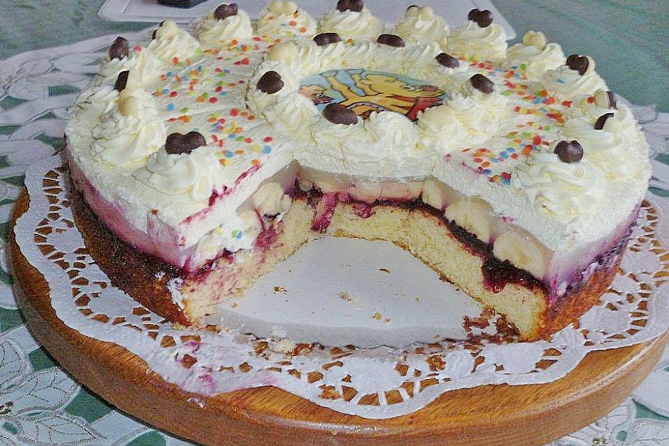 7 - Jahres - Torte