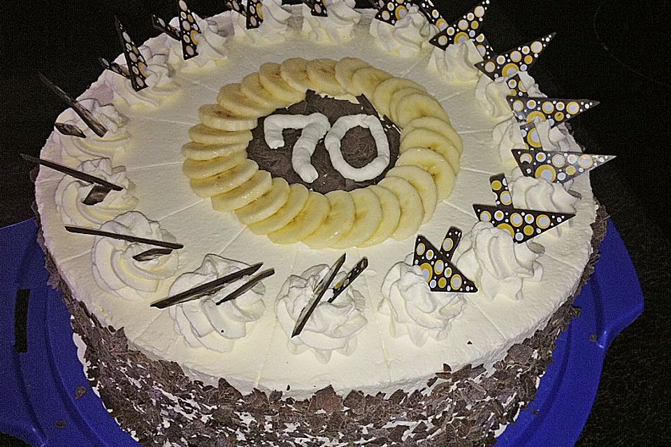 7 - Jahres - Torte